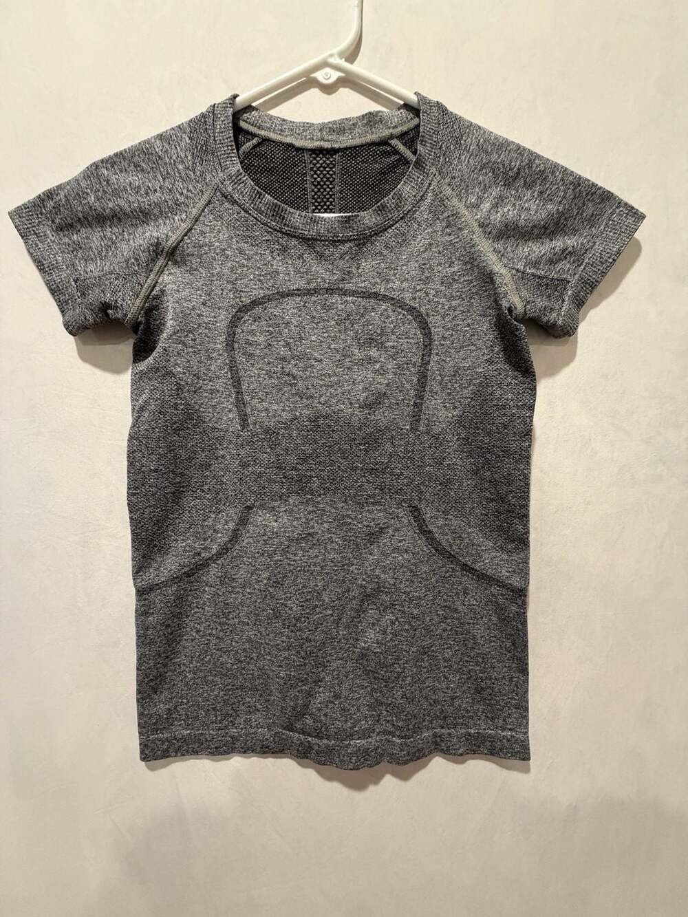 Lululemon Swiftly Tech Short Sleeve Crew Tee Heathered Black Gray